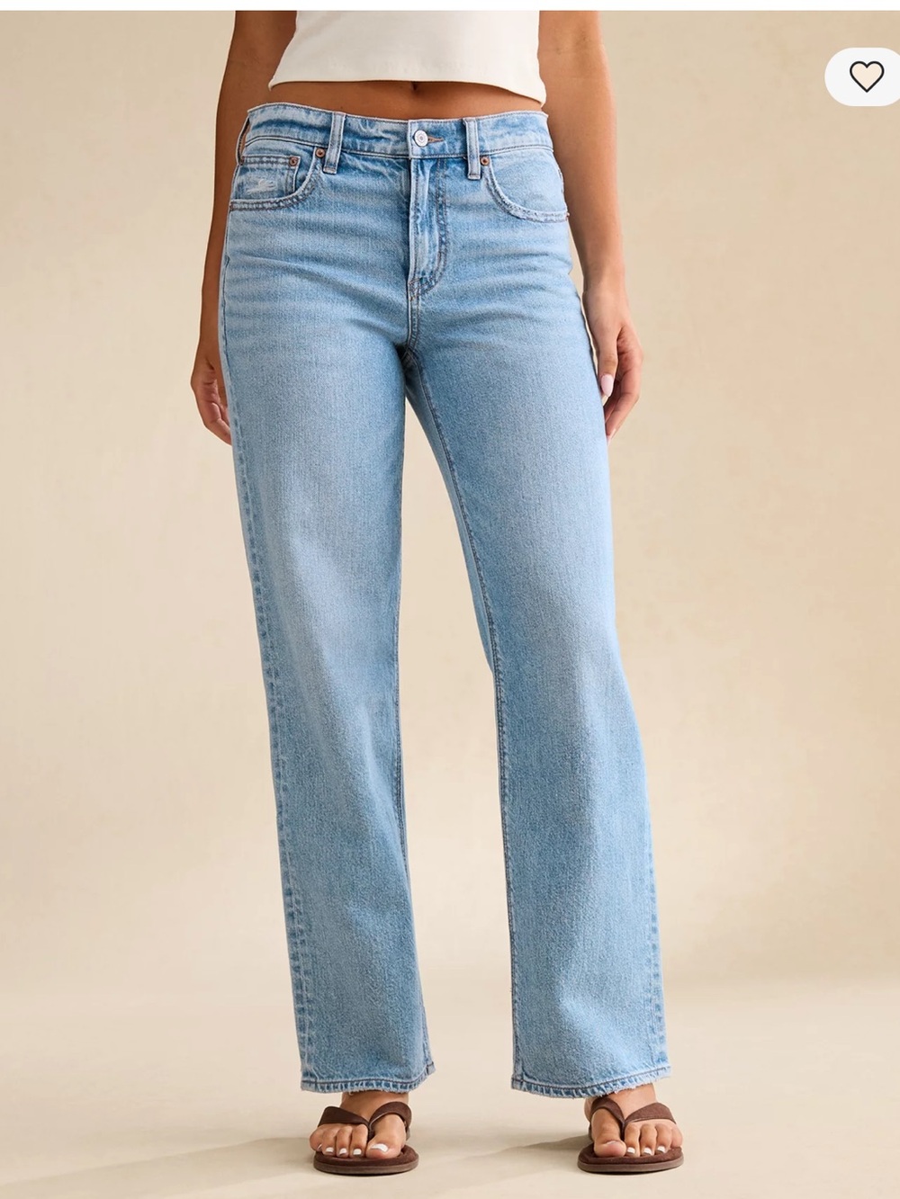 American Eagle AE Stretch High-Waisted Stovepipe Jeans Size 8